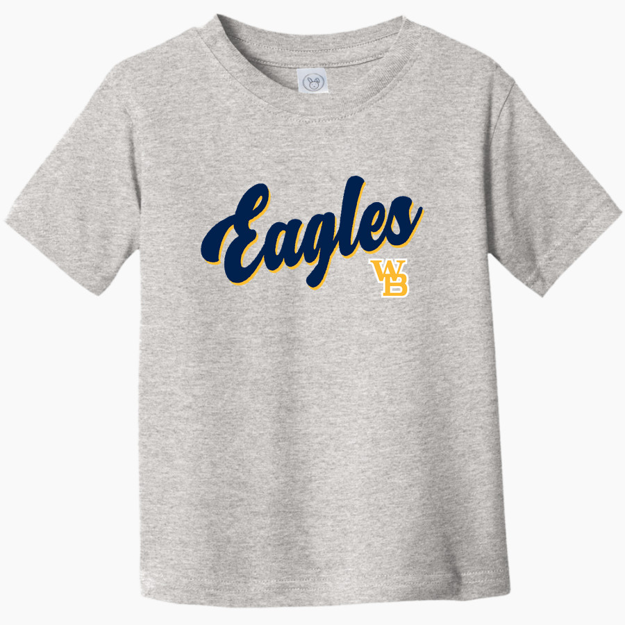 West Babylon Eagles <span class="pdp-name-mascot">West Babylon Eagles</span> Rabbit Skins Toddler Fine Jersey T-Shirt