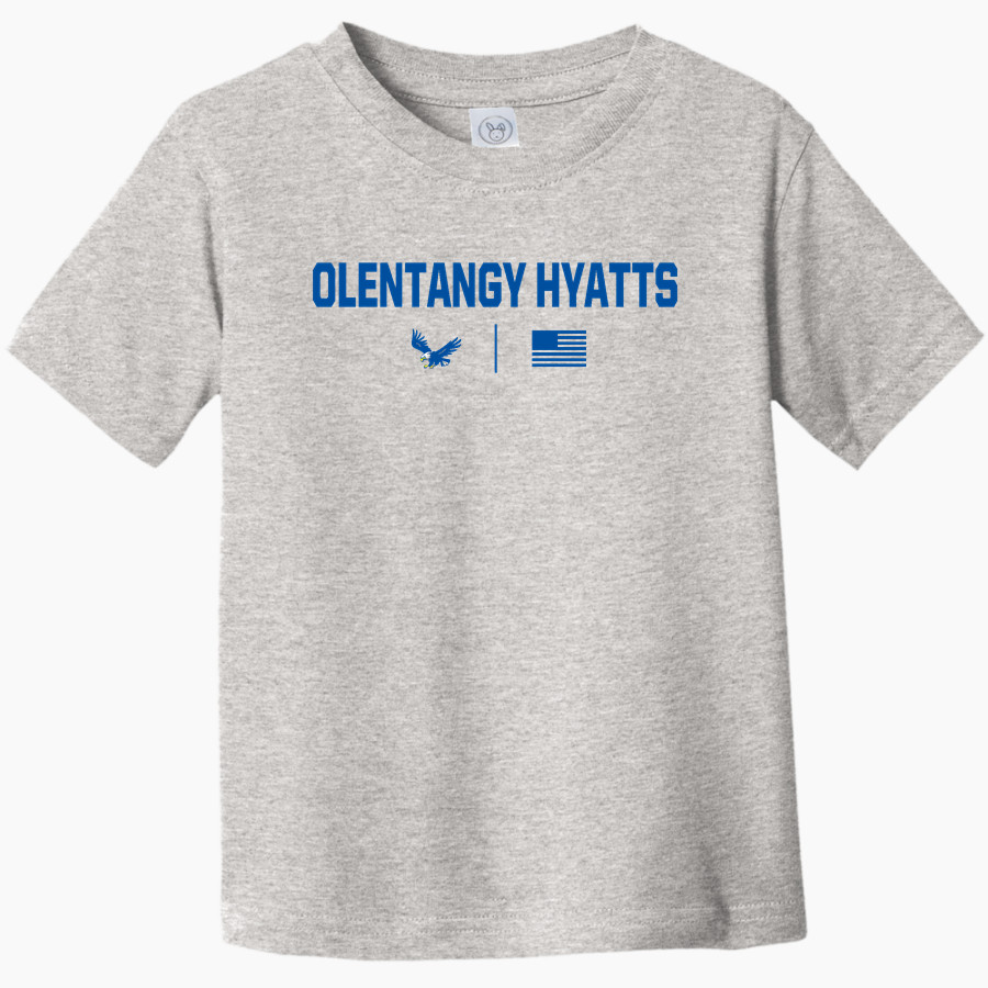 Olentangy Hyatts Eagles <span class="pdp-name-mascot">Olentangy Hyatts Eagles</span> Rabbit Skins Toddler Fine Jersey T-Shirt