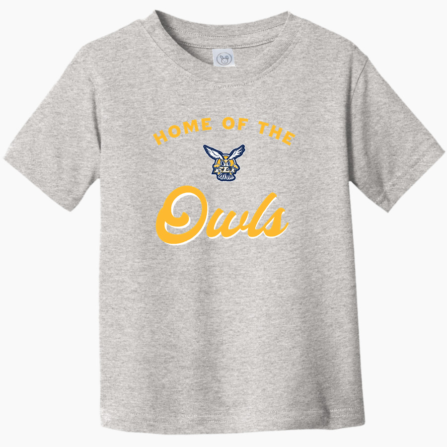 ELI WHITNEY TECHNICAL HIGH SCHOOL OWLS <span class="pdp-name-mascot">ELI WHITNEY OWLS</span> Rabbit Skins Toddler Fine Jersey T-Shirt