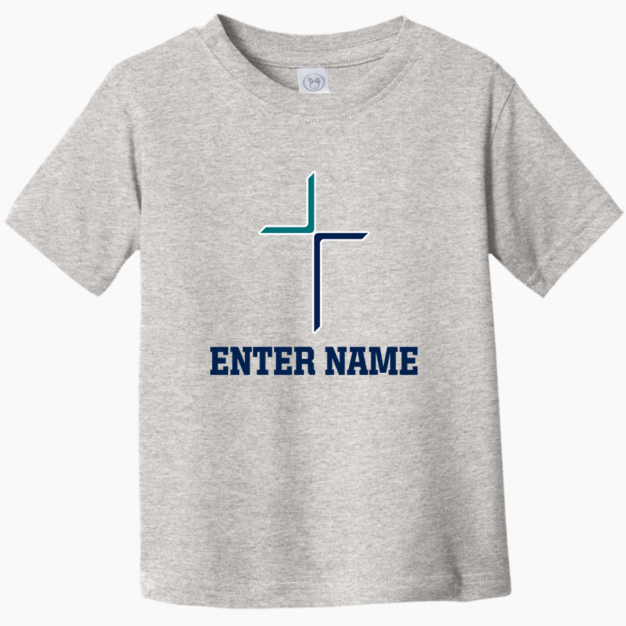 Crosspoint Christian Warriors Rabbit Skins Toddler Fine Jersey T-Shirt