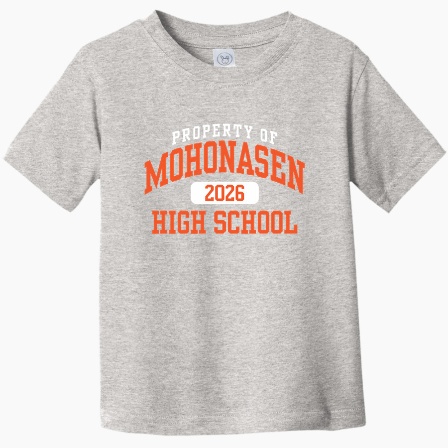 Mohonasen Warriors Rabbit Skins Toddler Fine Jersey T-Shirt