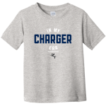 ANSONIA HIGH SCHOOL CHARGERS <span class="pdp-name-mascot">ANSONIA CHARGERS</span> Rabbit Skins Toddler Fine Jersey T-Shirt Front Thumbnail