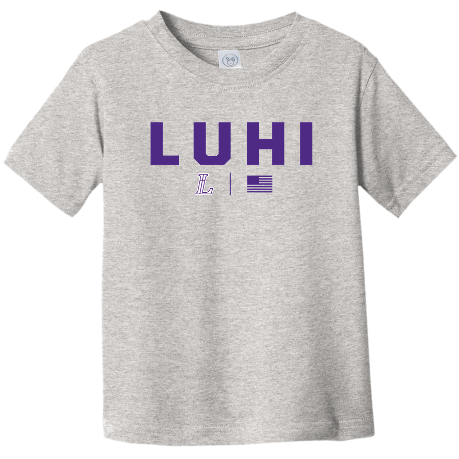 LUHI Lions <span class="pdp-name-mascot">Lutheran Lions</span> Rabbit Skins Toddler Fine Jersey T-Shirt