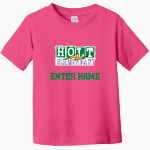 Bertha Holt Bolts <span class="pdp-name-mascot">Bertha Holt Bolts</span> Rabbit Skins Toddler Fine Jersey T-Shirt Front Thumbnail