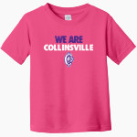 Collinsville Kahoks Rabbit Skins Toddler Fine Jersey T-Shirt Front Thumbnail