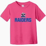 Zion Lutheran Raiders Rabbit Skins Toddler Fine Jersey T-Shirt Front Thumbnail
