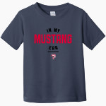 MOT Charter Mustangs Rabbit Skins Toddler Fine Jersey T-Shirt Front Thumbnail