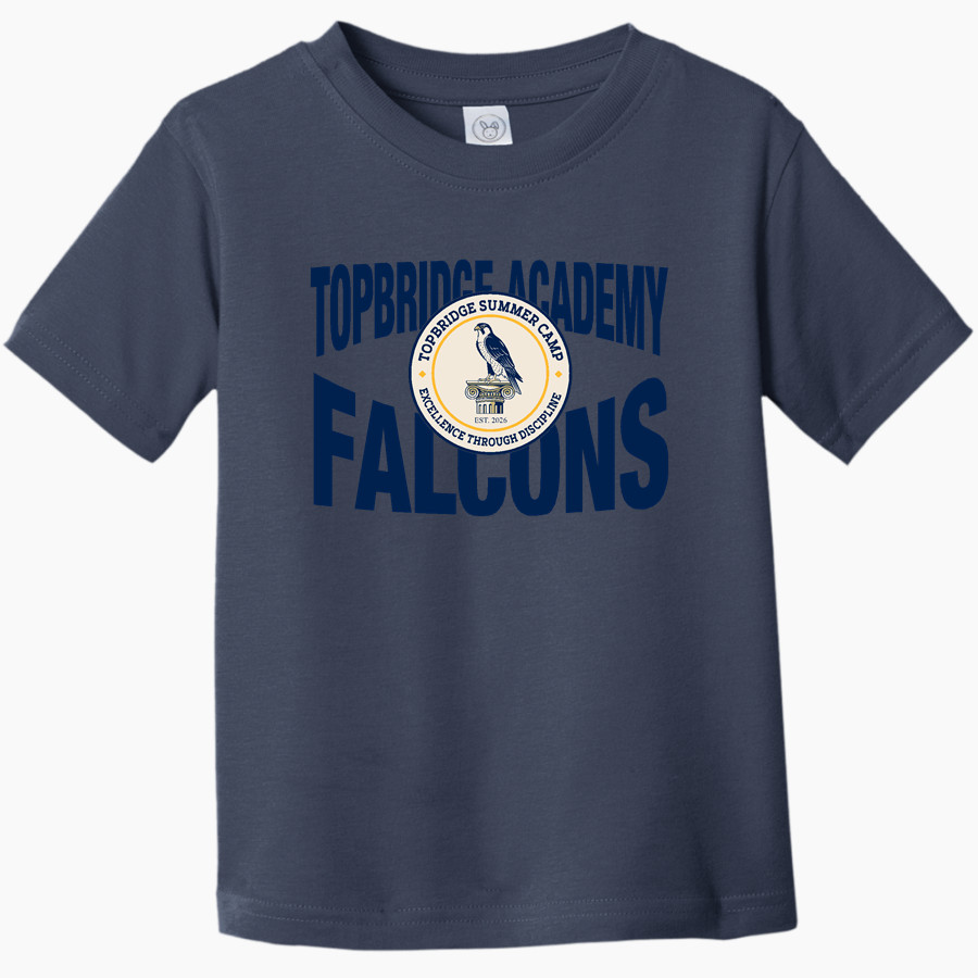 TopBridge Academy Falcons <span class="pdp-name-mascot">TopBridge Academy Falcons</span> Rabbit Skins Toddler Fine Jersey T-Shirt