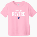 REVERE MINUTEMEN ONLINE STORE Rabbit Skins Toddler Fine Jersey T-Shirt Front Thumbnail