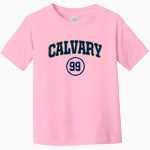 Calvary Lions Rabbit Skins Toddler Fine Jersey T-Shirt Front Thumbnail