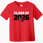 FORRESTON HIGH SCHOOL CARDINALS <span class="pdp-name-mascot">FORRESTON CARDINALS</span> Rabbit Skins Toddler Fine Jersey T-Shirt Front Thumbnail