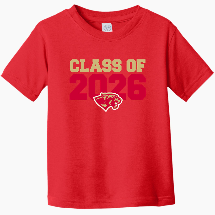 CANEY CREEK HIGH SCHOOL PANTHERS Rabbit Skins Toddler Fine Jersey T-Shirt