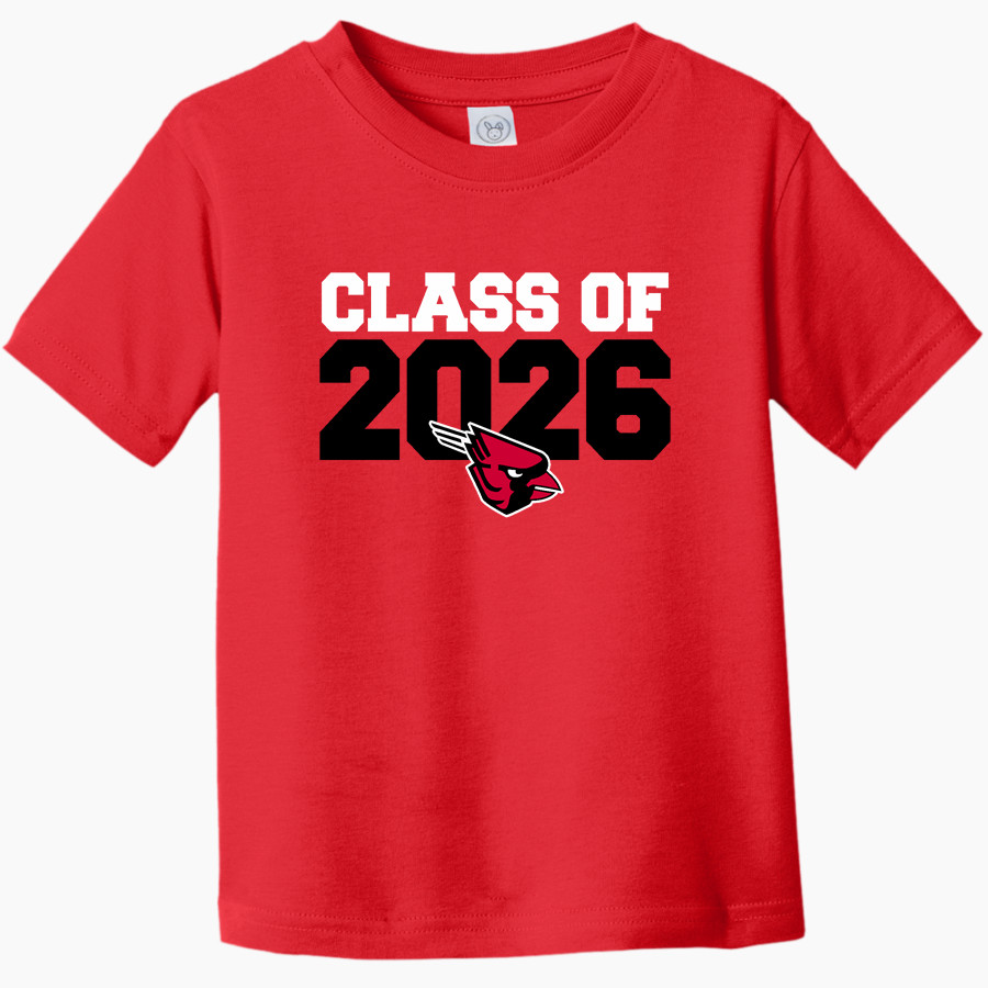 FORRESTON HIGH SCHOOL CARDINALS <span class="pdp-name-mascot">FORRESTON CARDINALS</span> Rabbit Skins Toddler Fine Jersey T-Shirt