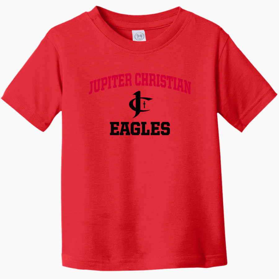Jupiter Christian Eagles Rabbit Skins Toddler Fine Jersey T-Shirt