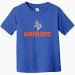 WEST ORANGE WARRIORS ONLINE STORE Rabbit Skins Toddler Fine Jersey T-Shirt Front Thumbnail