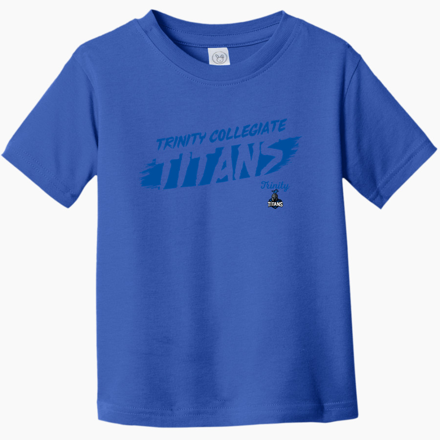TRINITY COLLEGIATE SCHOOL TITANS <span class="pdp-name-mascot">TRINITY COLLEGIATE TITANS</span> Rabbit Skins Toddler Fine Jersey T-Shirt