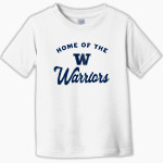 Liberty Christian Warriors <span class="pdp-name-mascot">Liberty Christian Warriors</span> Rabbit Skins Toddler Fine Jersey T-Shirt Front Thumbnail