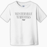 WESTERVILLE CENTRAL WARHAWKS <span class="pdp-name-mascot">WESTERVILLE WARHAWKS</span> Rabbit Skins Toddler Fine Jersey T-Shirt Front Thumbnail