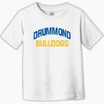 Drummond Bulldogs Rabbit Skins Toddler Fine Jersey T-Shirt Front Thumbnail