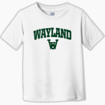 WAYLAND UNION HIGH SCHOOL WILDCATS <span class="pdp-name-mascot">WAYLAND WILDCATS</span> Rabbit Skins Toddler Fine Jersey T-Shirt Front Thumbnail