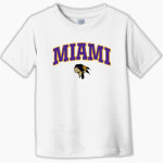 MIAMI HIGH SCHOOL WARRIORS Rabbit Skins Toddler Fine Jersey T-Shirt Front Thumbnail