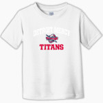 Detroit Mercy Titans Sideline Store <span class="pdp-name-mascot">UDM Titans</span> Rabbit Skins Toddler Fine Jersey T-Shirt Front Thumbnail