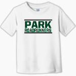 Park Roadrunners <span class="pdp-name-mascot">Park Roadrunners</span> Rabbit Skins Toddler Fine Jersey T-Shirt Front Thumbnail