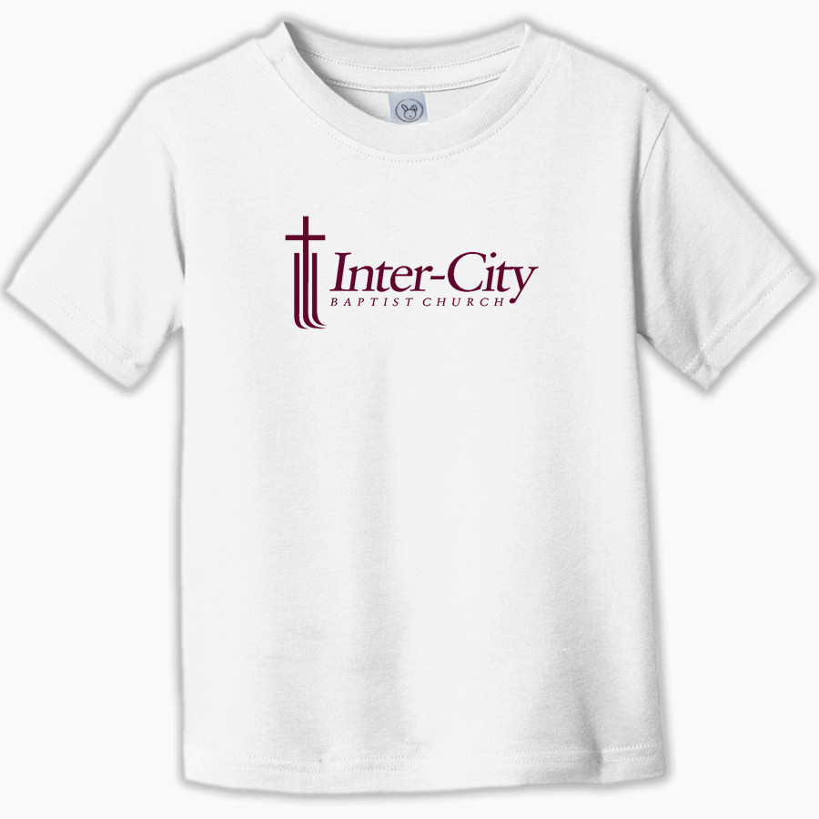 Inter-City Baptist Inter-City Baptist H <span class="pdp-name-mascot">Inter-City Baptist High School</span> Rabbit Skins Toddler Fine Jersey T-Shirt