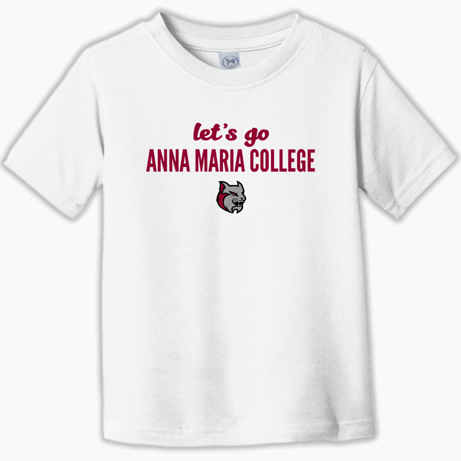 Anna Maria College Amcats <span class="pdp-name-mascot">Anna Maria College Amcats</span> Rabbit Skins Toddler Fine Jersey T-Shirt