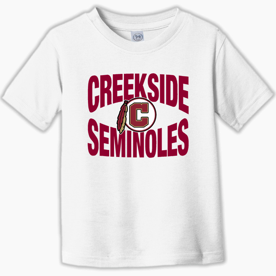 Creekside Seminoles <span class="pdp-name-mascot">Creekside Seminoles</span> Rabbit Skins Toddler Fine Jersey T-Shirt