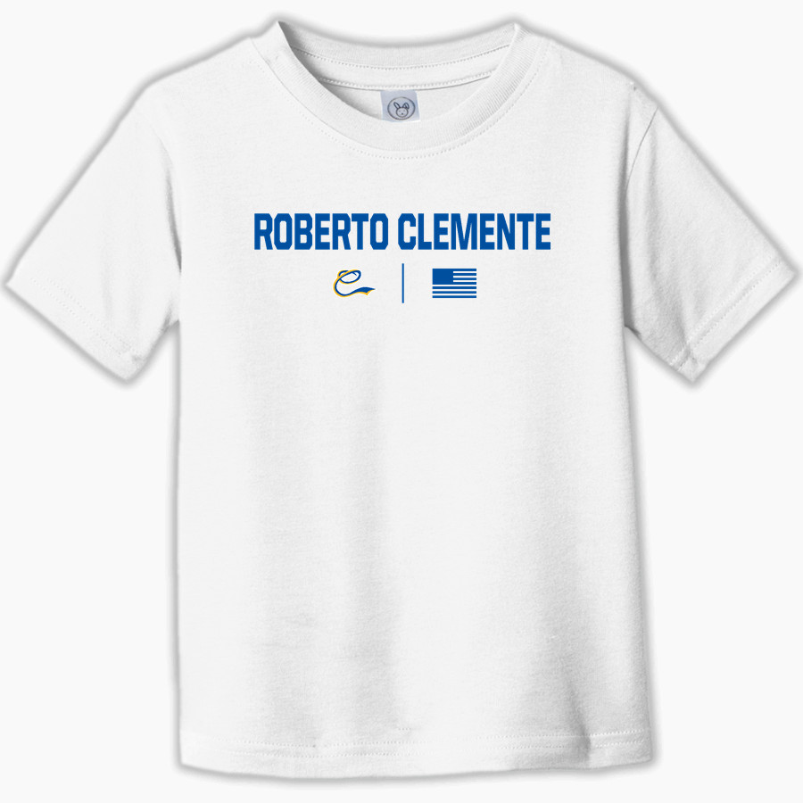 ROBERTO CLEMENTE HIGH SCHOOL WILDCATS <span class="pdp-name-mascot">ROBERTO CLEMENTE WILDCATS</span> Rabbit Skins Toddler Fine Jersey T-Shirt