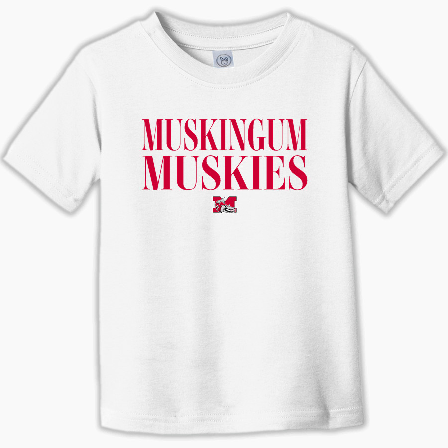 Muskingum Muskies Rabbit Skins Toddler Fine Jersey T-Shirt