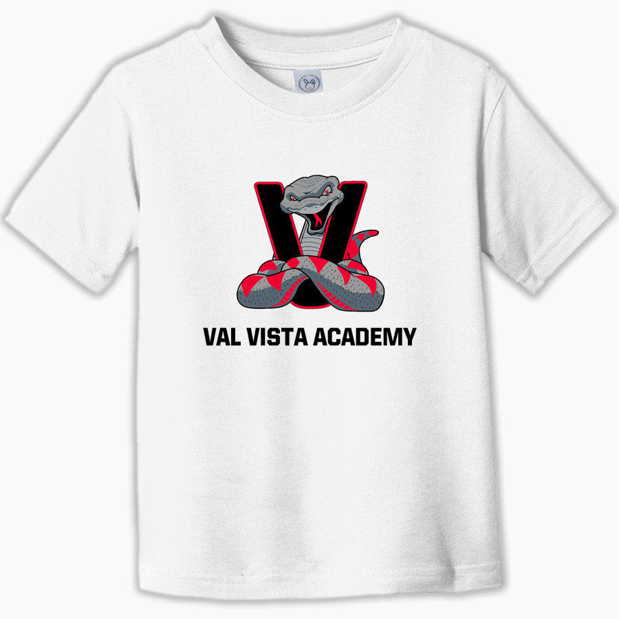 Val Vista Academy Vipers <span class="pdp-name-mascot">Val Vista Academy Vipers</span> Rabbit Skins Toddler Fine Jersey T-Shirt