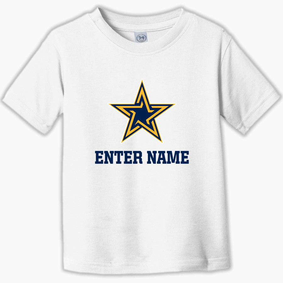 Dominican Stars <span class="pdp-name-mascot">Dominican University Stars</span> Rabbit Skins Toddler Fine Jersey T-Shirt