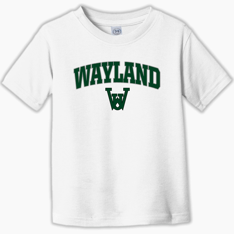 WAYLAND UNION HIGH SCHOOL WILDCATS <span class="pdp-name-mascot">WAYLAND WILDCATS</span> Rabbit Skins Toddler Fine Jersey T-Shirt