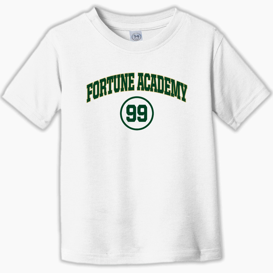 Fortune Academy Mighty Oaks online store Rabbit Skins Toddler Fine Jersey T-Shirt