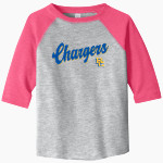 BRIAR CLIFF Chargers Rabbit Skins Toddler Baseball Fine Jersey T-Shirt Front Thumbnail