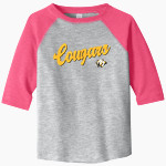 Canjo Cougars <span class="pdp-name-mascot">Canjo Cougars</span> Rabbit Skins Toddler Baseball Fine Jersey T-Shirt Front Thumbnail