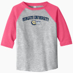 Wingate University Bulldogs Rabbit Skins Toddler Baseball Fine Jersey T-Shirt Front Thumbnail