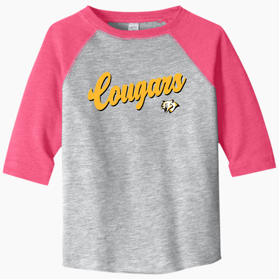 Canjo Cougars <span class="pdp-name-mascot">Canjo Cougars</span> Rabbit Skins Toddler Baseball Fine Jersey T-Shirt