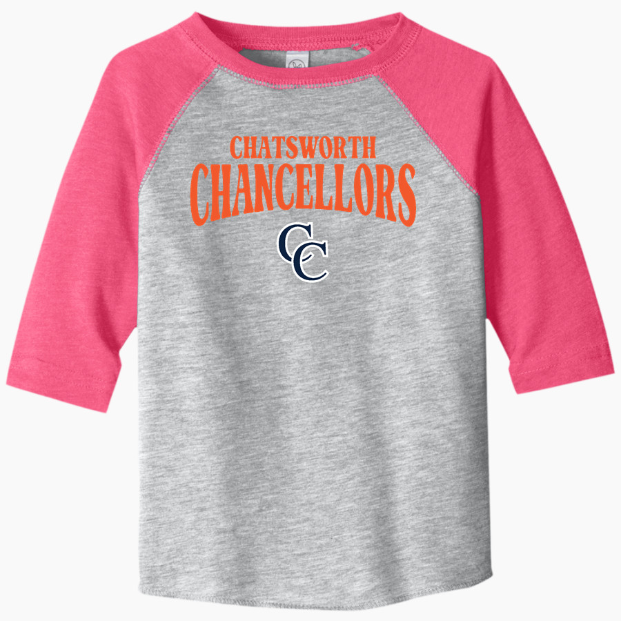 Chatsworth Chancellors Rabbit Skins Toddler Baseball Fine Jersey T-Shirt