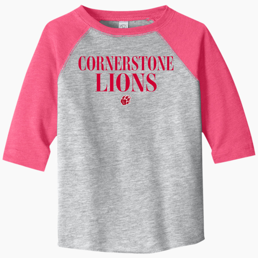 Cornerstone Lions Rabbit Skins Toddler Baseball Fine Jersey T-Shirt