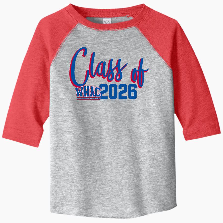 WOLVERINE-HOOSIER ATHLETIC CONFERENCE Rabbit Skins Toddler Baseball Fine Jersey T-Shirt