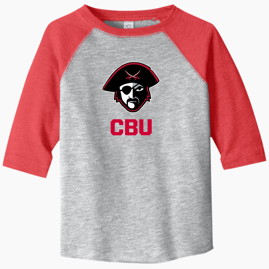 CBU Buccaneers <span class="pdp-name-mascot">Christian Brothers Buccaneers</span> Rabbit Skins Toddler Baseball Fine Jersey T-Shirt