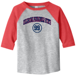 OKLAHOMA PANHANDLE STATE AGGIES <span class="pdp-name-mascot">OKLAHOMA PANHANDLE STATE UNIVERSITY AGGIES</span> Rabbit Skins Toddler Baseball Fine Jersey T-Shirt Front Thumbnail