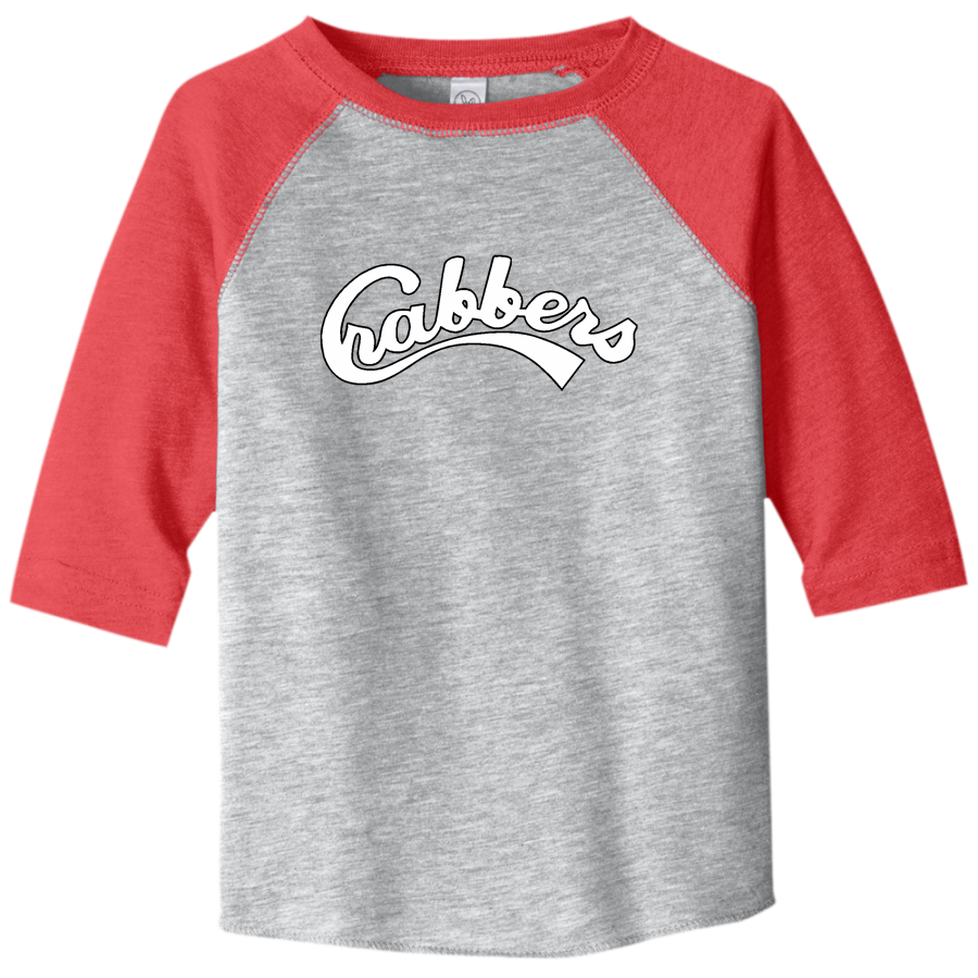 HAMPTON HIGH SCHOOL CRABBERS <span class="pdp-name-mascot">HAMPTON CRABBERS</span> Rabbit Skins Toddler Baseball Fine Jersey T-Shirt