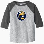 UC Santa Cruz Banana Slugs Rabbit Skins Toddler Baseball Fine Jersey T-Shirt Front Thumbnail