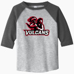 California University of Pennsylvania Rabbit Skins Toddler Baseball Fine Jersey T-Shirt Front Thumbnail