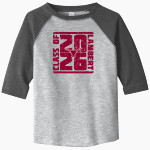 Lambert Longhorns <span class="pdp-name-mascot">Lambert Longhorns</span> Rabbit Skins Toddler Baseball Fine Jersey T-Shirt Front Thumbnail