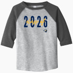 Oxford Wildcats <span class="pdp-name-mascot">Oxford Wildcats</span> Rabbit Skins Toddler Baseball Fine Jersey T-Shirt Front Thumbnail